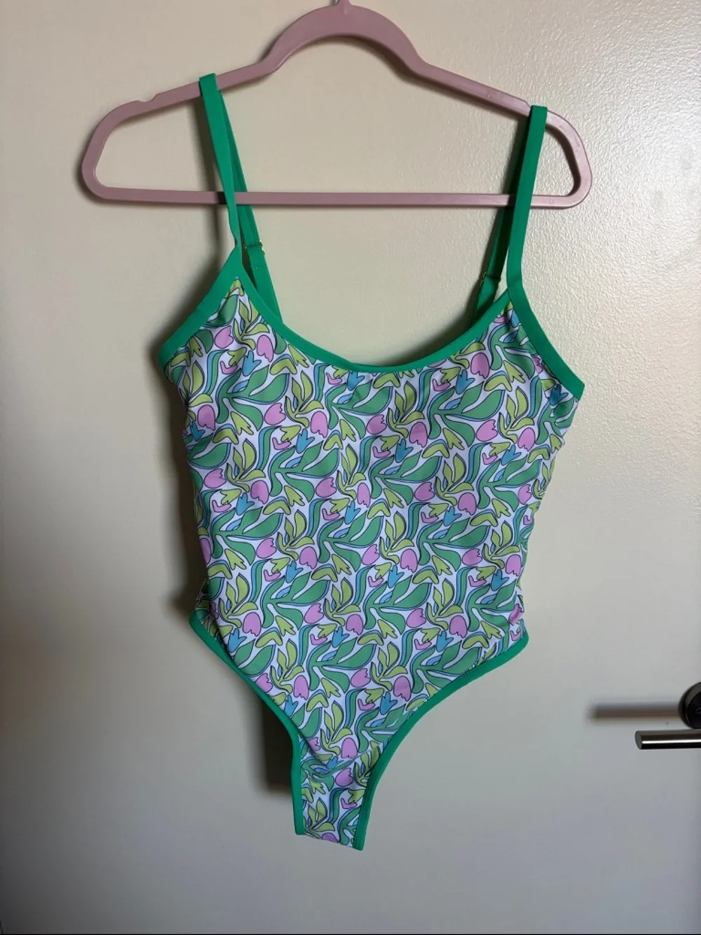 93 Play street one piece floral swimsuit - Picture 1 of 4